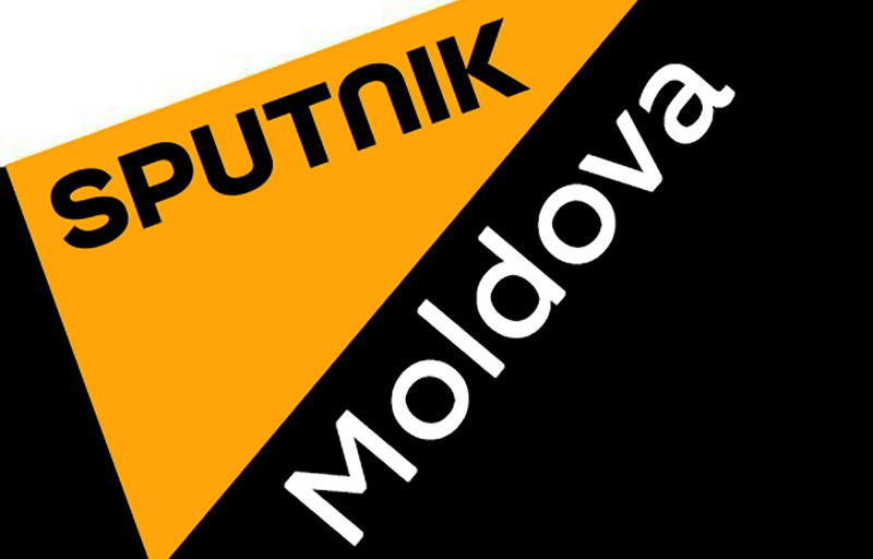 Спутник МД. Спутник Молдова. Sputnik Moldova logo.