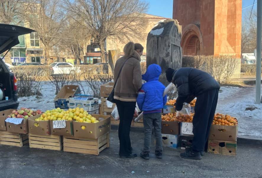 Գյումրի, բացօթյա առեւտուր